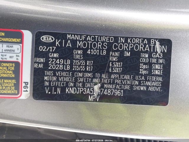 2017 KIA SOUL + 9