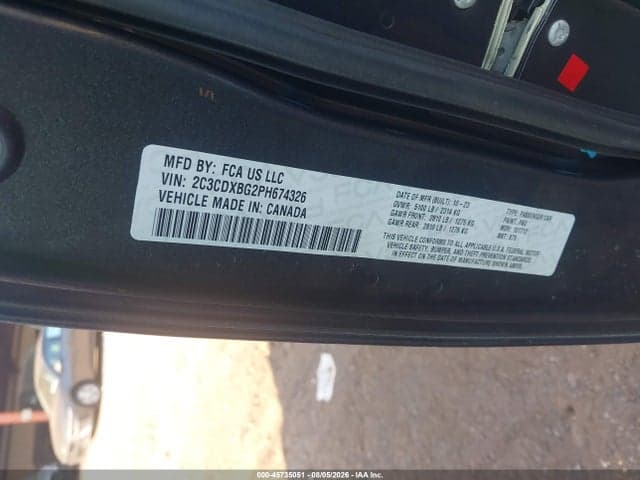 2023 DODGE CHARGER SXT 9