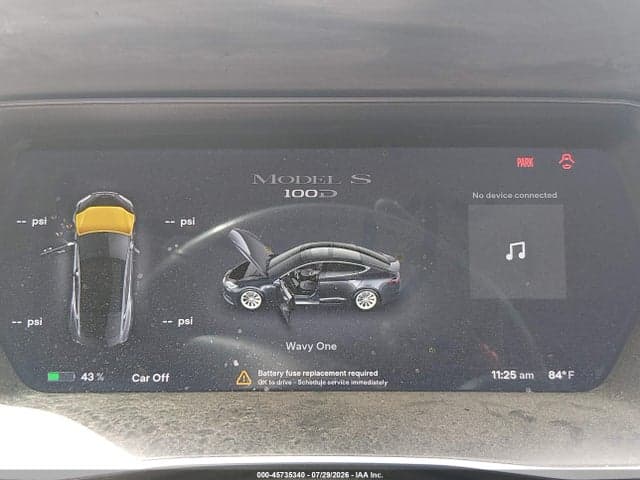 2018 TESLA MODEL S 100D/75D/P100D 7