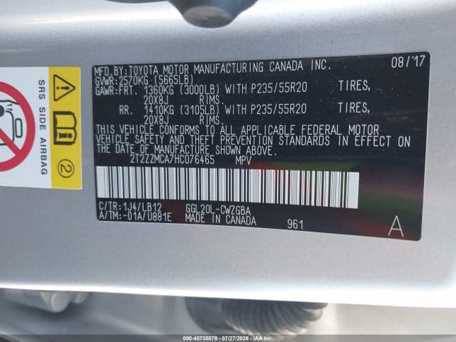 2017 LEXUS RX 350 9