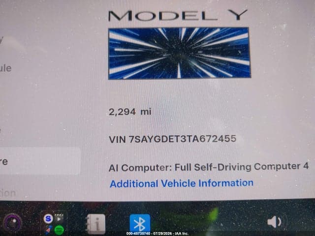 2026 TESLA MODEL Y PERFORMANCE ALL-WHEEL DRIVE 15