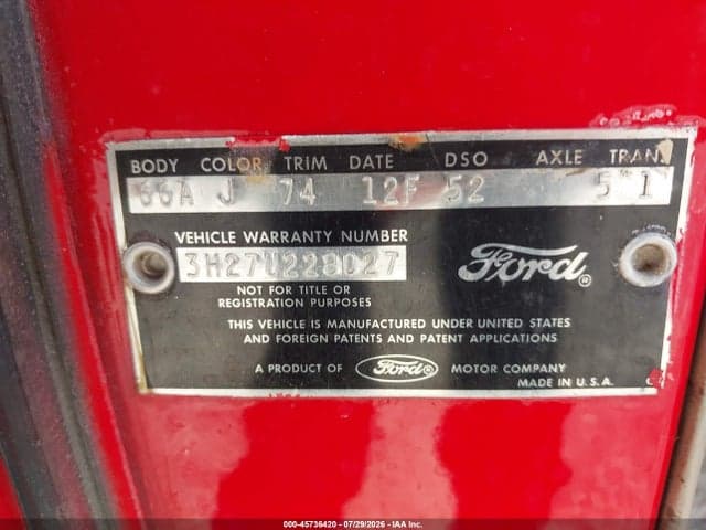 1963 FORD FALCON RAN 9