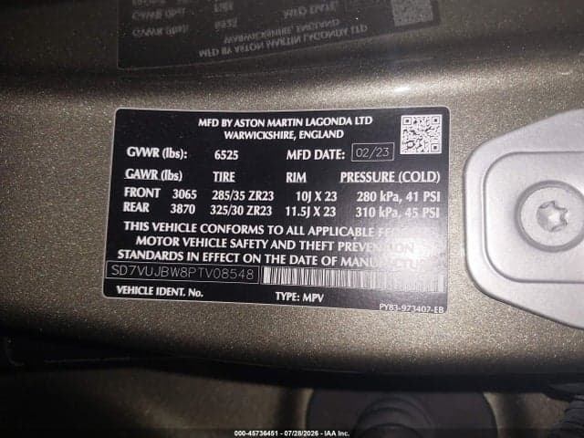 2023 ASTON MARTIN DBX 707 9