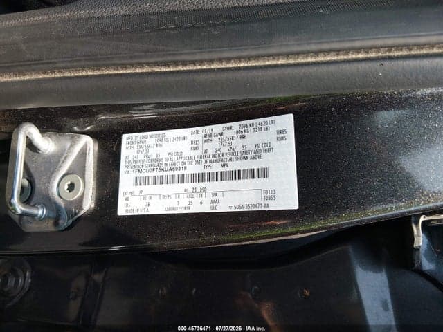 2019 FORD ESCAPE S 9