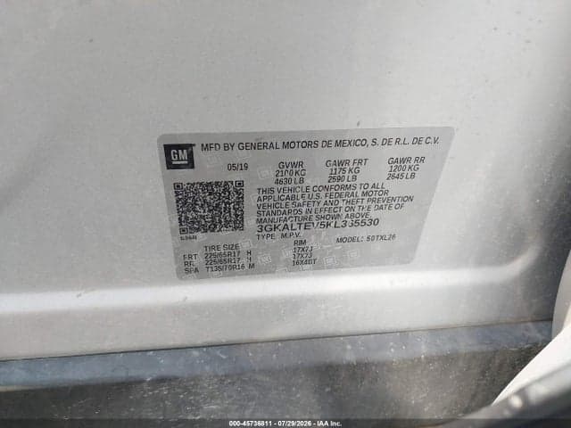 2019 GMC TERRAIN SLE 9