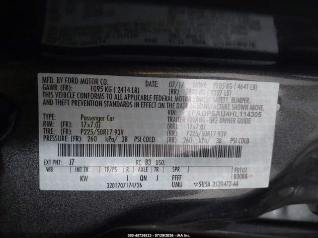 2017 FORD C-MAX HYBRID SE 9