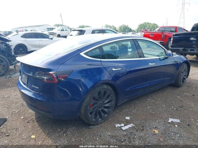 2020 TESLA MODEL 3 PERFORMANCE DUAL MOTOR ALL-WHEEL DRIVE 4