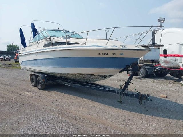 1986 SEA RAY SUNDANCE AND TRAILER