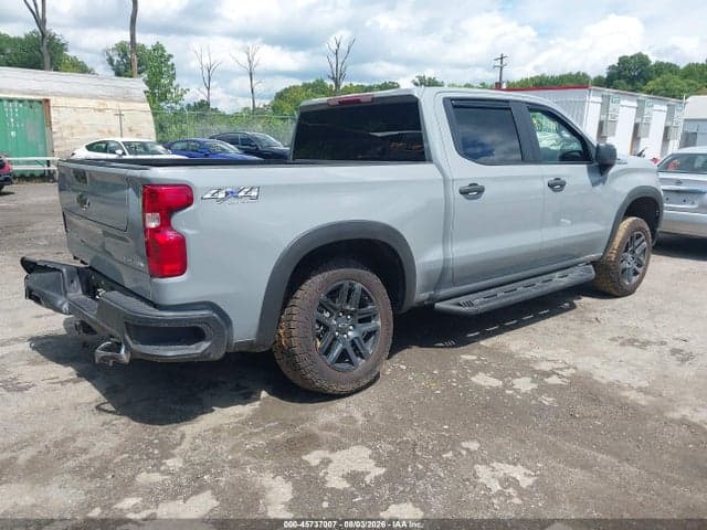 2025 CHEVROLET SILVERADO 1500 4WD SHORT BED CUSTOM TRAIL BOSS 4