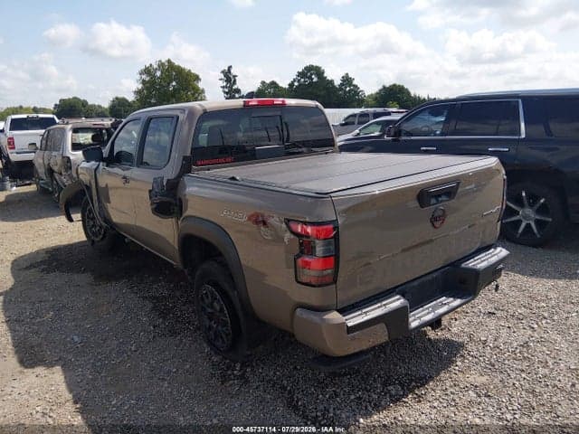 2023 NISSAN FRONTIER PRO-4X 4X4 3