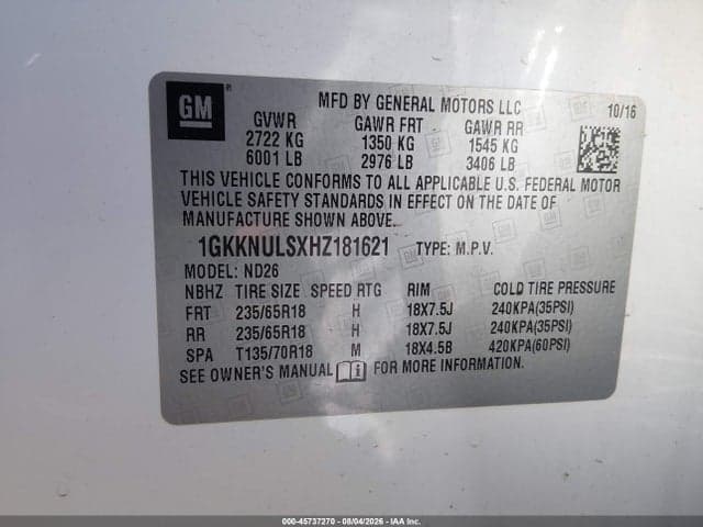 2017 GMC ACADIA SLT-1 9