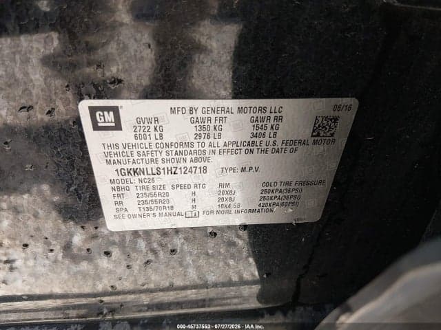 2017 GMC ACADIA SLE-2 9