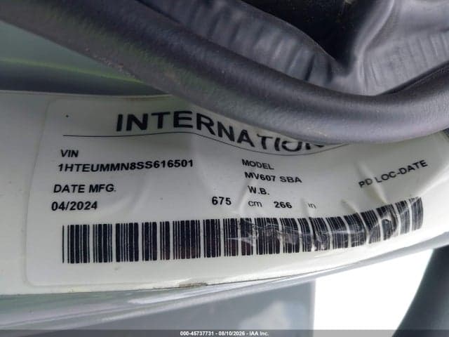 2025 INTERNATIONAL MV 8