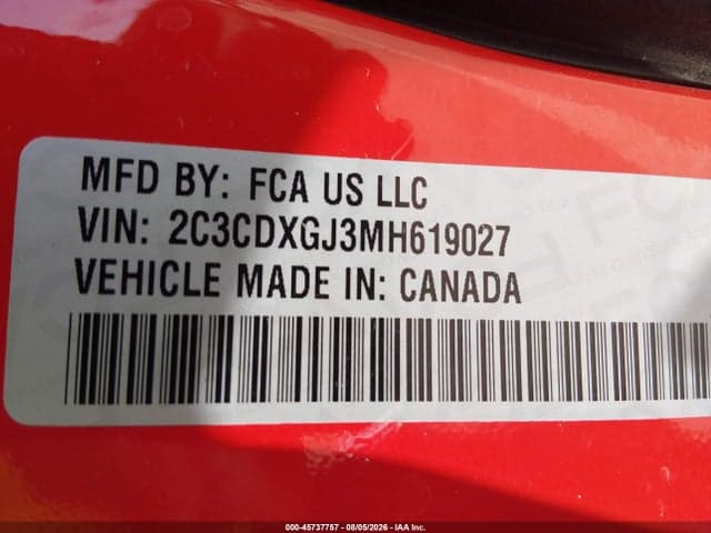 2021 DODGE CHARGER SCAT PACK RWD 9