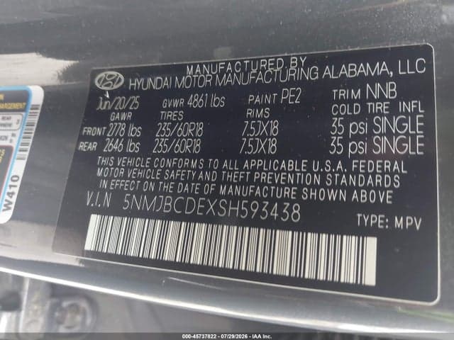 2025 HYUNDAI TUCSON SEL 9