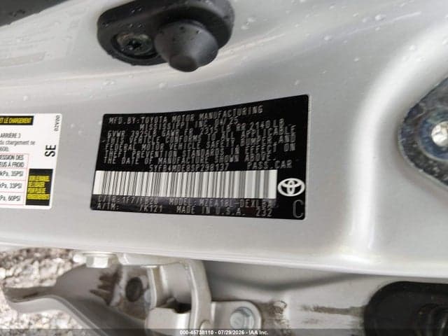 2025 TOYOTA COROLLA LE 9