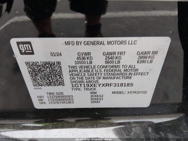 2024 GMC SIERRA 2500HD 4WD STANDARD BED DENALI ULTIMATE 9