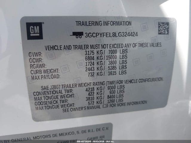 2020 CHEVROLET SILVERADO 1500 4WD SHORT BED LT TRAIL BOSS 9