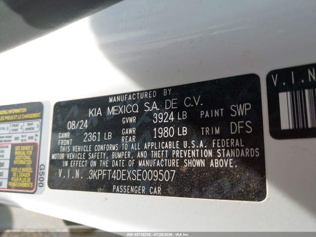 2025 KIA K4 LXS 9