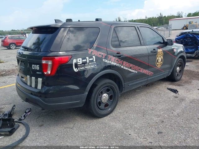 2018 FORD POLICE INTERCEPTOR UTILITY 4