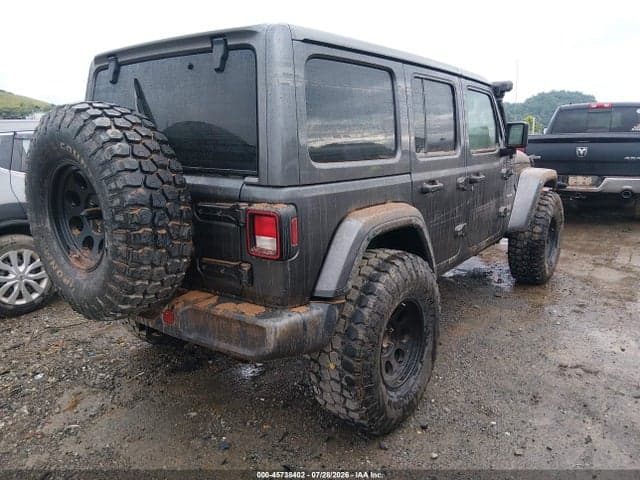 2018 JEEP WRANGLER UNLIMITED SAHARA 4X4 4