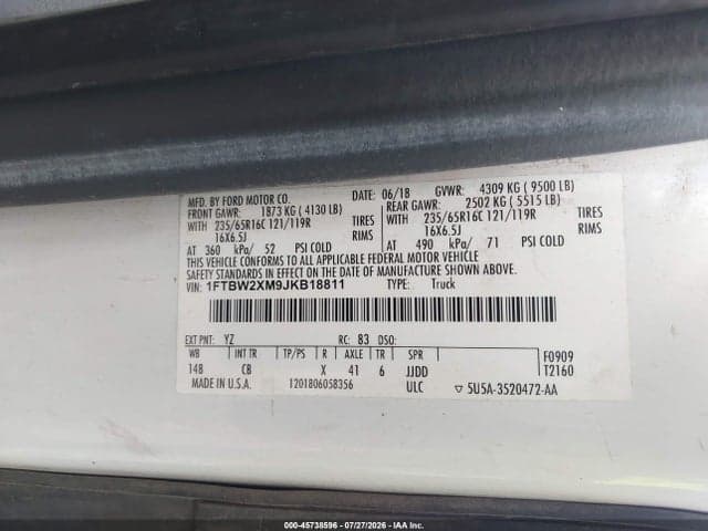 2018 FORD TRANSIT-350 9