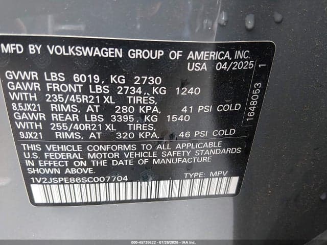 2025 VOLKSWAGEN ID.4 PRO S PLUS 9