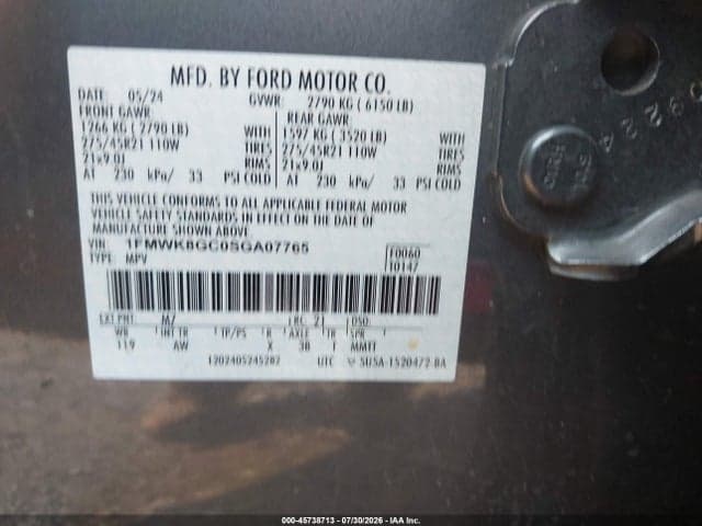 2025 FORD EXPLORER ST 9