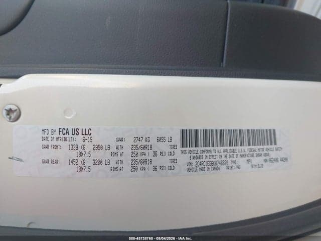 2019 CHRYSLER PACIFICA 35TH ANNIVERSARY TOURING L PLUS 9
