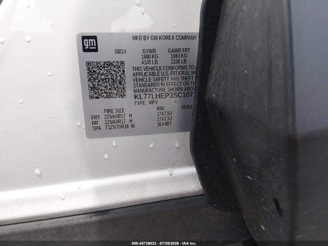 2025 CHEVROLET TRAX FWD LT 9