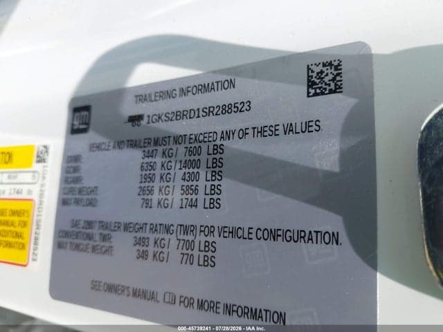 2025 GMC YUKON 4WD ELEVATION 9