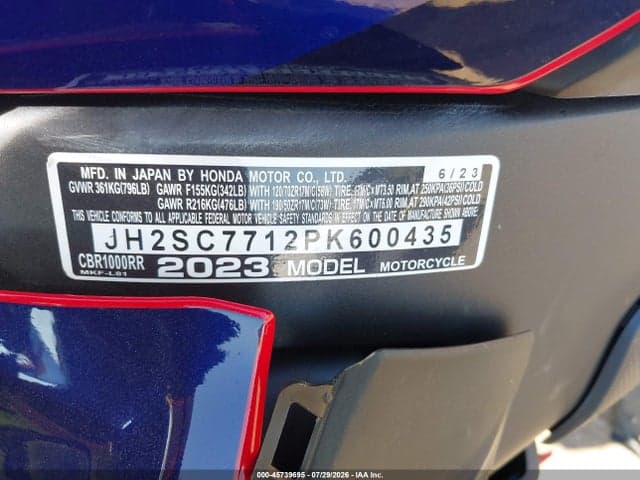 2023 HONDA CBR1000 RR 10