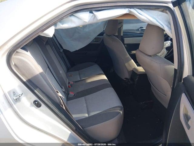 2017 TOYOTA COROLLA LE 8