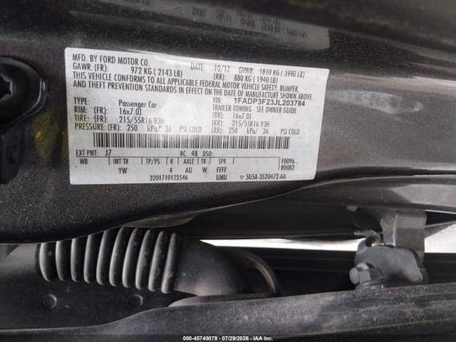 2018 FORD FOCUS SE 9
