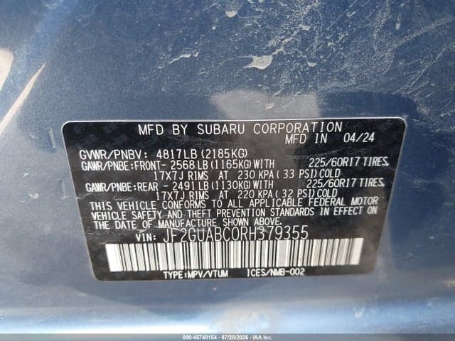 2024 SUBARU CROSSTREK 9