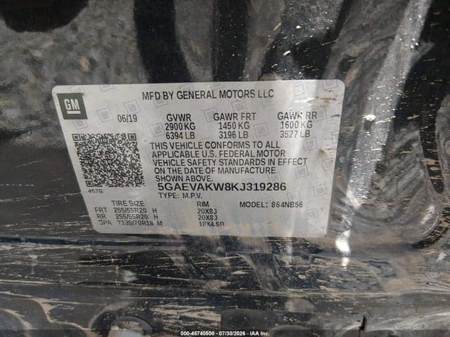 2019 BUICK ENCLAVE AWD ESSENCE 9