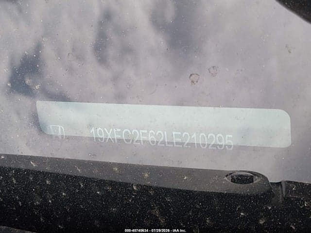 2020 HONDA CIVIC LX 9