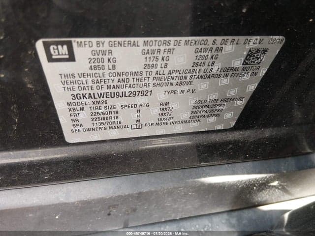 2018 GMC TERRAIN SLT DIESEL 9