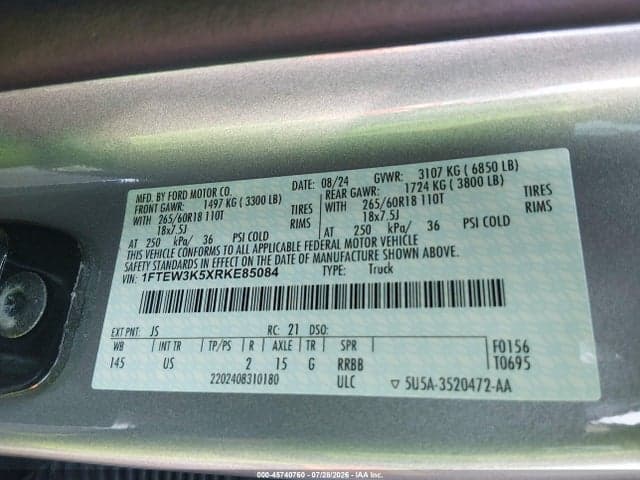 2024 FORD F-150 XLT 9