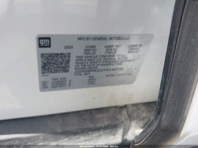 2026 CHEVROLET TAHOE 4WD Z71 9
