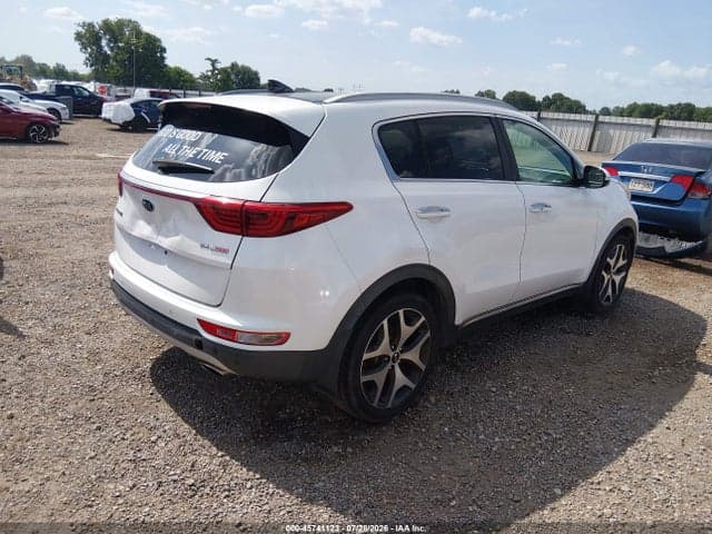 2017 KIA SPORTAGE SX TURBO 4