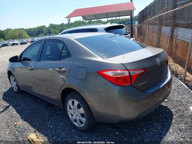 2018 TOYOTA COROLLA LE 3