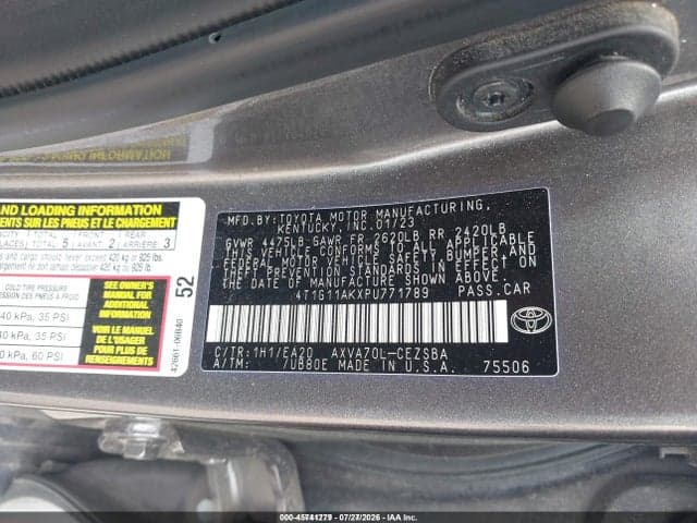 2023 TOYOTA CAMRY SE 9
