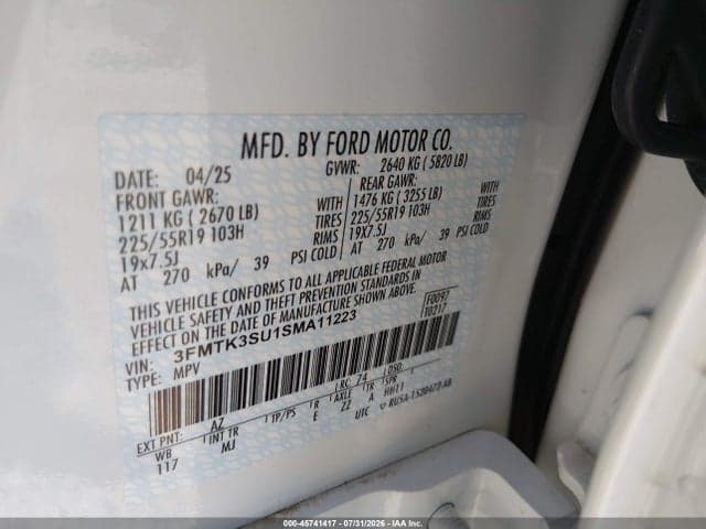 2025 FORD MUSTANG MACH-E PREMIUM 9