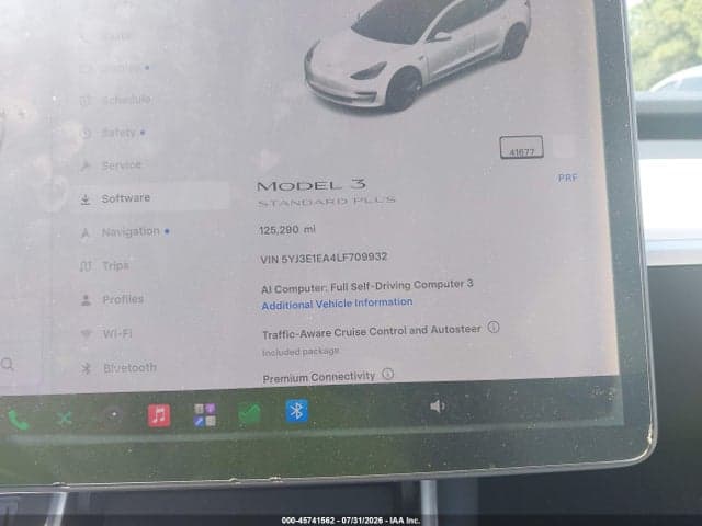 2020 TESLA MODEL 3 STANDARD RANGE PLUS REAR-WHEEL DRIVE/STANDARD RANGE REAR-WHEEL DRIVE 7