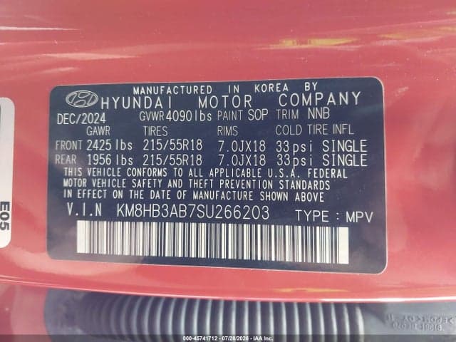 2025 HYUNDAI KONA SEL 9