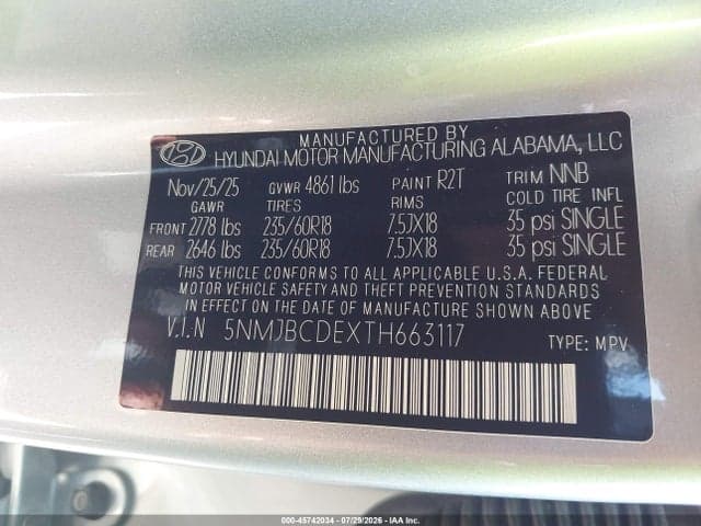 2026 HYUNDAI TUCSON SEL 9