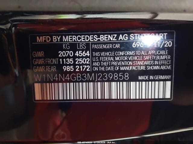 2021 MERCEDES-BENZ GLA 250 9