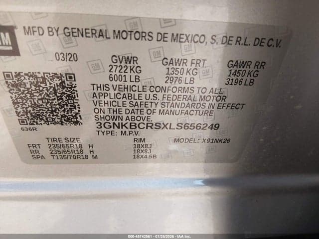 2020 CHEVROLET BLAZER FWD 2LT 9