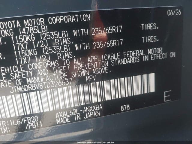 2026 TOYOTA RAV4 LE 9